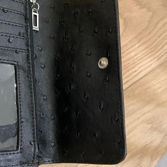 GUESS Black and Tan Wallet - Picture 6 of 13